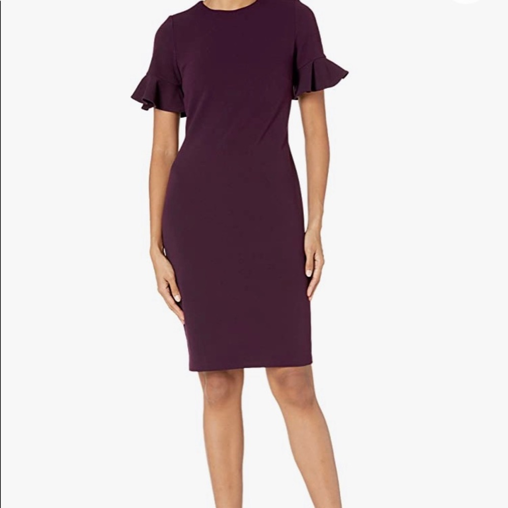 Calvin Klein slugger sleeve with gold zipper